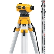 DeWalt DW096PK - Laserová optika + stativ + vměřovací tyč