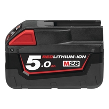 Milwaukee M28 B5 - Akumulátor Redlithium-Ion (28 V / 5,0 Ah)