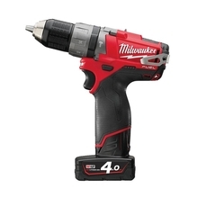 Milwaukee M12 CPD-402C - Aku příklepová vrtačka 12 V / 4,0 Ah