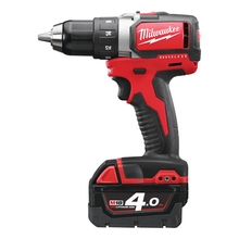 Milwaukee M18BLDD-402C - Aku bezuhlíková vrtačka 18V / 4.0 Ah