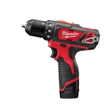 Milwaukee M12 BDD-0 - Aku vrtačka/šroubovák 12V (nulová verze)