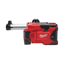 Milwaukee M12 DE-201C - Aku odsávání ke kladivu 12 V / 2.0 Ah