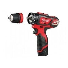 Milwaukee M12 BDDX-202C - Aku vrtačka/šroubovák 12 V / 2.0 Ah