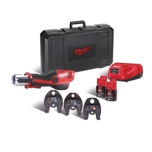 Milwaukee M12 HPT-202C V Kit - Aku hydraulický lis 12 V / 2.0 Ah