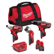 Milwaukee M12 BPP3A-202B - Aku powerpack 12 V / 2.0 Ah