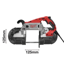 Milwaukee BS 125 - Elektrická pásová pila + Milwaukee 48390531