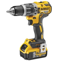 DeWalt DCD796P2 - Aku bezuhlíková příklepová vrtačka 18 V / 5.0 Ah