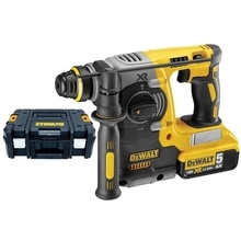 DeWalt DCH273P2T - Aku bezuhlíkové kombinované kladivo SDS-plus 18 V 5.0 Ah