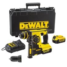 DeWalt DCH254M2 - Aku kombinované kladivo SDS-plus 18 V / 4.0 Ah