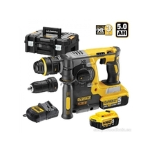 DeWalt DCH274P2T - Aku bezuhlíkové kombinované kladivo SDS-plus 18 V / 5.0Ah