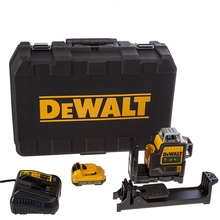 DeWalt DCE089D1G - Aku profi křížový laser 10.8 V / 2.0 Ah (ZELENÝ)