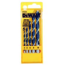 DeWalt DT4535 - 5-ti dílná sada vrtáků do dřeva