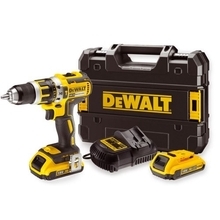 DeWalt DCD795D2 - Aku příklepová vrtačka 18 V / 2.0 Ah