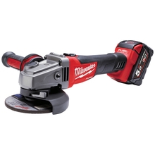 Milwaukee M18 CAG115X-502X - Aku úhlová bruska 115mm FUEL 18 V / 5.0 Ah + Sonnenflex 19010