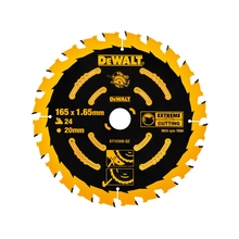 DeWalt DT10300 - Pilový kotouč Extreme ATB 20° 165x20 mm, (24 zubů)