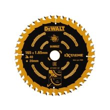 DeWalt DT10301 - Pilový kotouč ATB 20° 165x20 mm, (40 zubů)