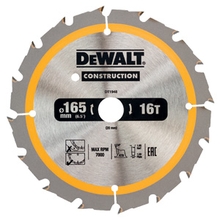 DeWalt DT1949 - Pilový kotouč ATB 24° 165x20 mm, (24 zubů)
