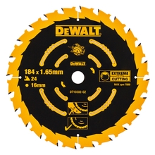 DeWalt DT10302 - Pilový kotouč Extreme ATB 20° 184x16 mm, (18 zubů)