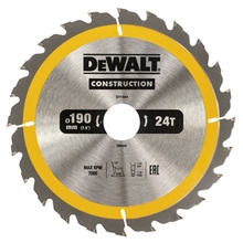 DeWalt DT1944 - Pilový kotouč ATB 20° 190x30 mm, (24 zubů)