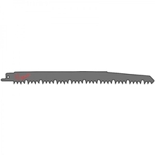 Milwaukee 48001077 - Pilový list Sawzall na dřevo a plasty 240 mm (3ks)