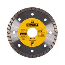 DeWalt DT3712 - Diamantový kotouč Turbo pro suché řezání 125 x 22,2 mm