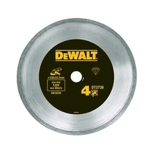 DeWalt DT3736 - Diamantový Kotouč se spojitým obvodem pro řezání dlažby 125 x 22.2 mm