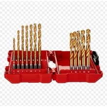 Milwaukee 48894760 - Sada vrtáků do kovu HSS-G TITAN Red Hex (19 ks)