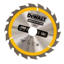 DeWalt DT1943 - Pilový kotouč 190x60 mm na dřevo