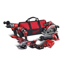 Milwaukee M18 FPP6C2-502B - Aku set nářadí (6 ks) v přepravní tašce