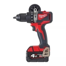 Milwaukee M18 BLPD2-402X - Aku bezuhlíková příklepová vrtačka 18 V / 4.0 Ah