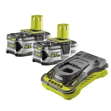 RYOBI RC18150-250 - Sada akumulátorů 18V / 5.0 Ah s nabíječkou