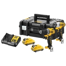 DeWalt DCK2110L2T - Aku sada nářadí 12 V (DCD701 + DCF801)