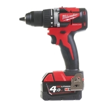 Milwaukee M18 CBLDD-402C - Aku kompaktní vrtací šroubovák 18 V / 4.0 Ah