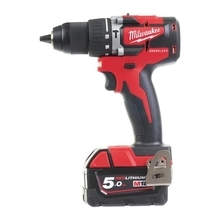 Milwaukee M18 CBLPD-502C - Aku příklepová bezuhlíková vrtačka 18 V / 5.0 Ah