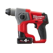 Milwaukee M12 CH-402X - Aku vrtací kladivo SDS-plus 12V / 4.0 Ah (variobox)