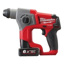 Milwaukee M12 CH-602X - Aku vrtací kladivo SDS-plus 12V / 6.0 Ah (variobox)