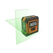 AEG CLG220-K - Křížový laser (zelený) s dosahem 20 m + stropní držák
