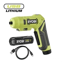 RYOBI RSDP4-120G - Aku šroubovák s otočnou rukojetí (1x 2,0 Ah) - 4V